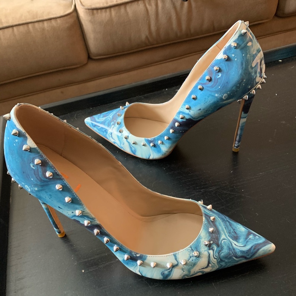 Studded Heels